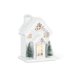 Small Snowy LED Hamlet Papercraft House