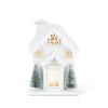 Small Snowy LED Hamlet Papercraft House