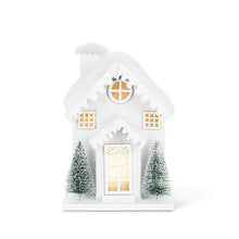  Small Snowy LED Hamlet Papercraft House