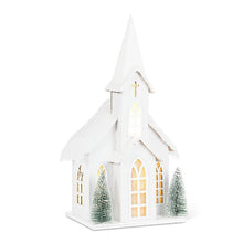  Snowy LED Papercraft Church