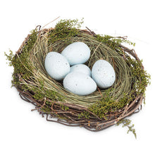  Nest Decor/Blue Eggs