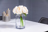 10" Faux Peony Bouquet