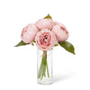 10" Faux Peony Bouquet