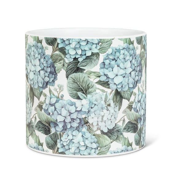 Hydrangea Patterned Planter