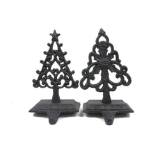  Black Iron Stocking Hangers