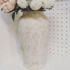 Rustic Scroll Pattern Vase