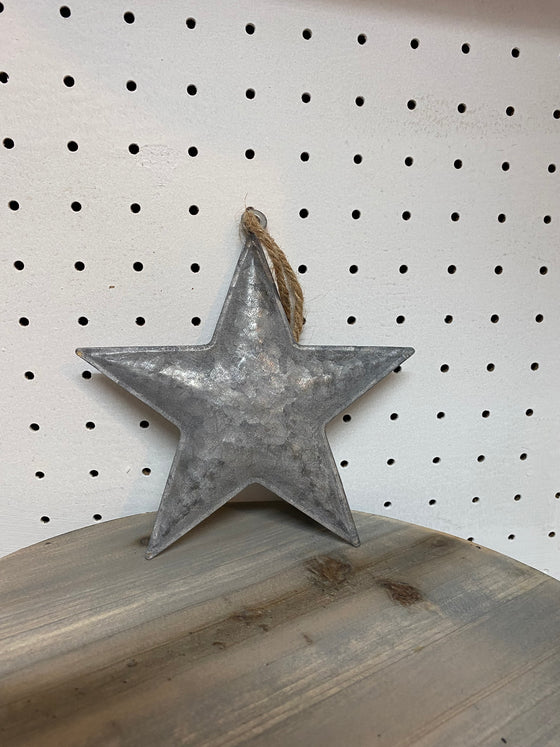 Galvanized Metal Star