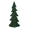 Green Flock Finish Fur Tree