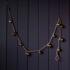 Large Gold Jingle Bell Garland