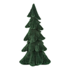 Green Flock Finish Fur Tree