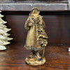 Old World Gold Santa Figure