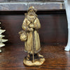 Old World Gold Santa Figure