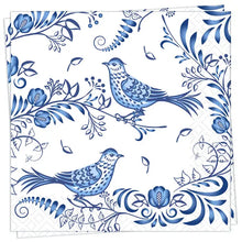  Blue & White Porcelain Luncheon Napkins