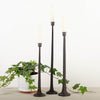 Iron Candle Holders - Set of Three