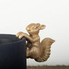 Squirrel Flower Pot Decor