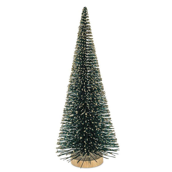 Large Emerald Bottle Brush Inspired Tree - 13"