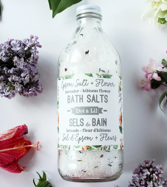 Lavender & Hibiscus Bath Salts