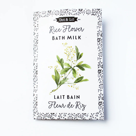 Bath Milk Sachet