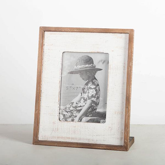 Rustic Wooden Photo Frame