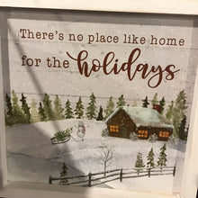  No Place Like Home Wooden Framed Print