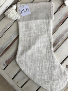  Hand Woven Slubbed Cotton Stocking