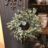 Artificial Ruscus Greenery Wreath/Candle Ring