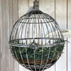 Rustic Metal Bird Cage Style Holder