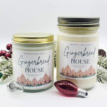  GINGERBREAD HOUSE Natural Soy Candle by Sew Rustic Candle Co.