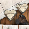 Vintage Tin Heart Pockets - Small