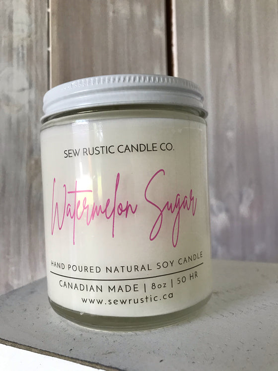 Watermelon Sugar - Handpoured Soy Candles & Wax Melts