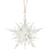 White Metal Snowflake Ornament