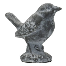  Rustic Cast Iron Flora Bird Figure