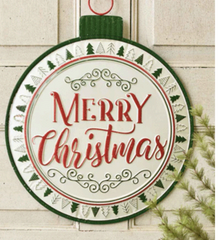  Vintage Style Merry Christmas Sign