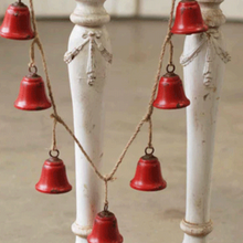  Rustic Metal Bell Garland