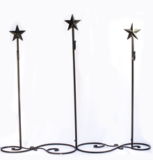  Metal Triple Stocking Holder Stand